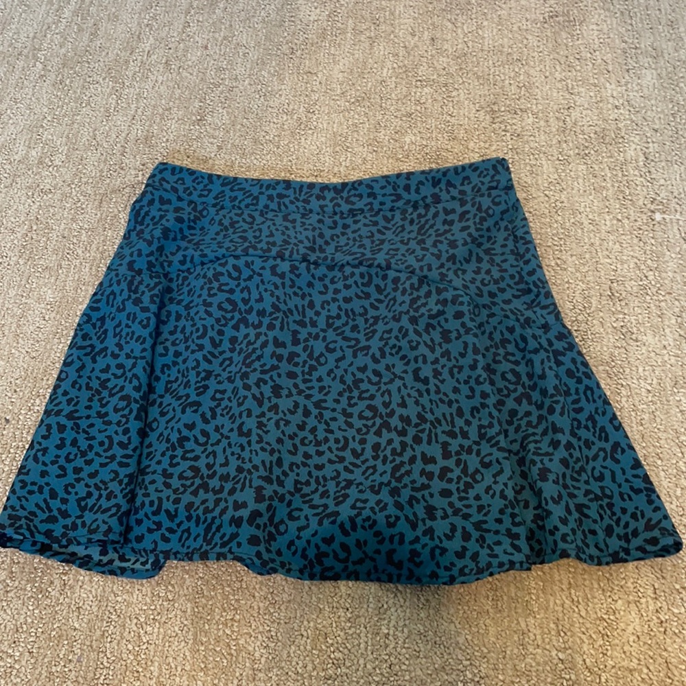 Cheetah print skirt